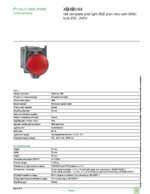 Datenblatt zu Schneider Electric XB4BV44, EAN: 3389110887273