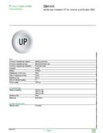 Datenblatt zu Schneider Electric ZBA343, EAN: 3389110091168