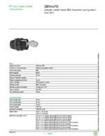 Datasheet for Schneider Electric ZB5AG7D, EAN: 3389110136746