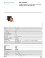 Datasheet for Schneider Electric XB5AK125B5, EAN: 3389110903607