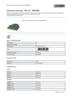 Datasheet for Phoenix Contact 2906908, EAN: 4017918126520