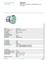 Datenblatt zu Schneider Electric ZB4BH03, EAN: 3389110122619