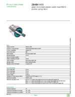 Datasheet for Schneider Electric ZB4BK1433, EAN: 3389110890488
