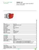 Datasheet for Schneider Electric ZB4BK1443, EAN: 3389110890495