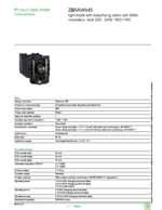Datasheet for Schneider Electric ZB5AW045, EAN: 3389110909616