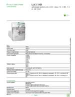 Datasheet for Schneider Electric LUCC1XB, EAN: 3389110364545