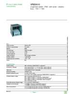 Datasheet for Schneider Electric XPEM410, EAN: 3389110600384