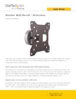 Datasheet for Startech.com ARMWALL, EAN: 0065030870290