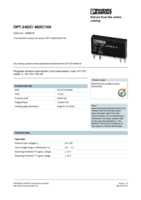 Datasheet for Phoenix Contact 2966618, EAN: 4017918130466