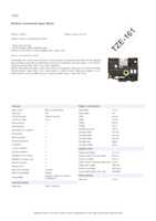 Datasheet for Brother TZE161, EAN: 4977766685023