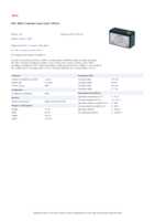 Datasheet for APC RBC2-RS