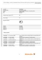 Datasheet for Weidmüller 0249000000, EAN: 4008190129507