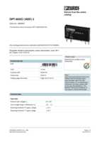 Datasheet for Phoenix Contact 2966605, EAN: 4017918130923