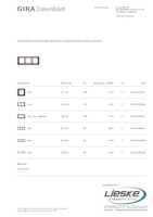 Datasheet for Gira 021359, EAN: 4010337003441