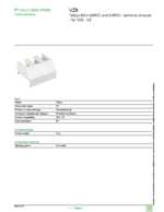 Datasheet for Schneider Electric VZ8, EAN: 3389110551983