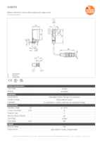 Datasheet for Ifm Electronic OJ5078, EAN: 4021179176217
