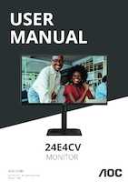 Datasheet for AOC 24E4CV, EAN: 4038986142786
