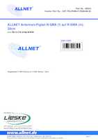 Datasheet for Allnet ANT-PIG-RSMAF-RSMAM-30, EAN: 4038816008145
