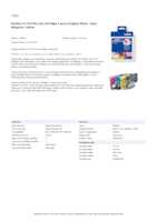 Datasheet for Brother LC527VAL, EAN: 4977766842181