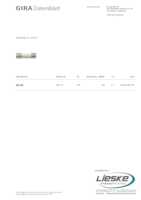 Datenblatt zu Gira 049732, EAN: 4010337497325