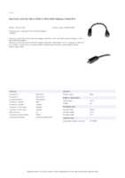 Datasheet for Startech.com UUSBMUSBMF6, EAN: 0065030847759