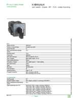 Datasheet for Schneider Electric K1B002ALH, EAN: 3389110079326
