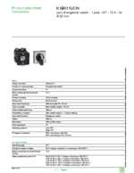 Datasheet for Schneider Electric K1B011UCH, EAN: 3389110978605