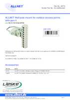 Datasheet for Allnet ALL_UbiBracket, EAN: 4038816937780