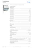 Datasheet for Hager MBN420, EAN: 3250614310560