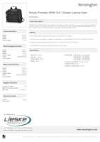 Datasheet for Kensington K62563EU, EAN: 0085896625636