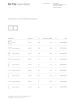 Datenblatt zu Gira 109229, EAN: 4010337084129