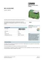 Datenblatt zu Phoenix Contact 2861247, EAN: 4017918894184