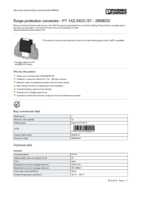 Datasheet for Phoenix Contact 2856032, EAN: 4017918599201