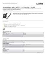 Datenblatt zu Phoenix Contact 1434989, EAN: 4046356413367