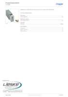Datasheet for Hager LE14M, EAN: 3250614131004