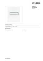 Datasheet for Siedle 200034138-00, EAN: 4015739341382