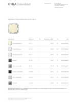 Datenblatt zu Gira 210101, EAN: 4010337048183