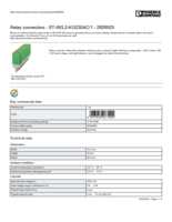 Datasheet for Phoenix Contact 2826525, EAN: 4017918077990
