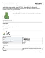 Datasheet for Phoenix Contact 2954141, EAN: 4017918084806