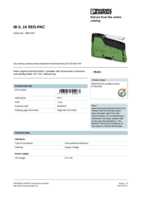 Datenblatt zu Phoenix Contact 2861344, EAN: 4017918894283