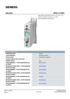 Datasheet for Siemens 3RF23101BA02, EAN: 4011209572232