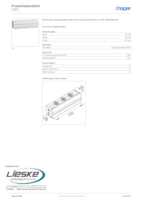 Datasheet for Hager L5111, EAN: 4012740828901