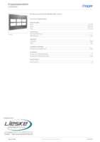 Datasheet for Hager FZ885XF, EAN: 7611919290821