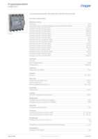 Datasheet for Hager HNB127H, EAN: 3250613347840