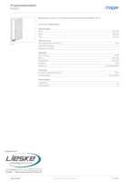 Datasheet for Hager P80UT, EAN: 4010330532764