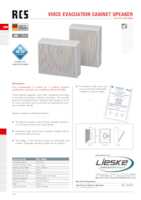 Datasheet for RCS Audio-Systems BC-106 EN, EAN: 4250458259031