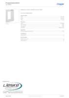 Datasheet for Hager ZU79FN, EAN: 3250617811392
