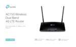 Datasheet for TP-Link Archer MR200(EN), EAN: 6935364092740