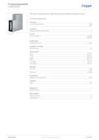 Datenblatt zu Hager L6955VERZ, EAN: 4012740184205