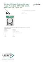 Datasheet for Inline 16655, EAN: 4043718012732
